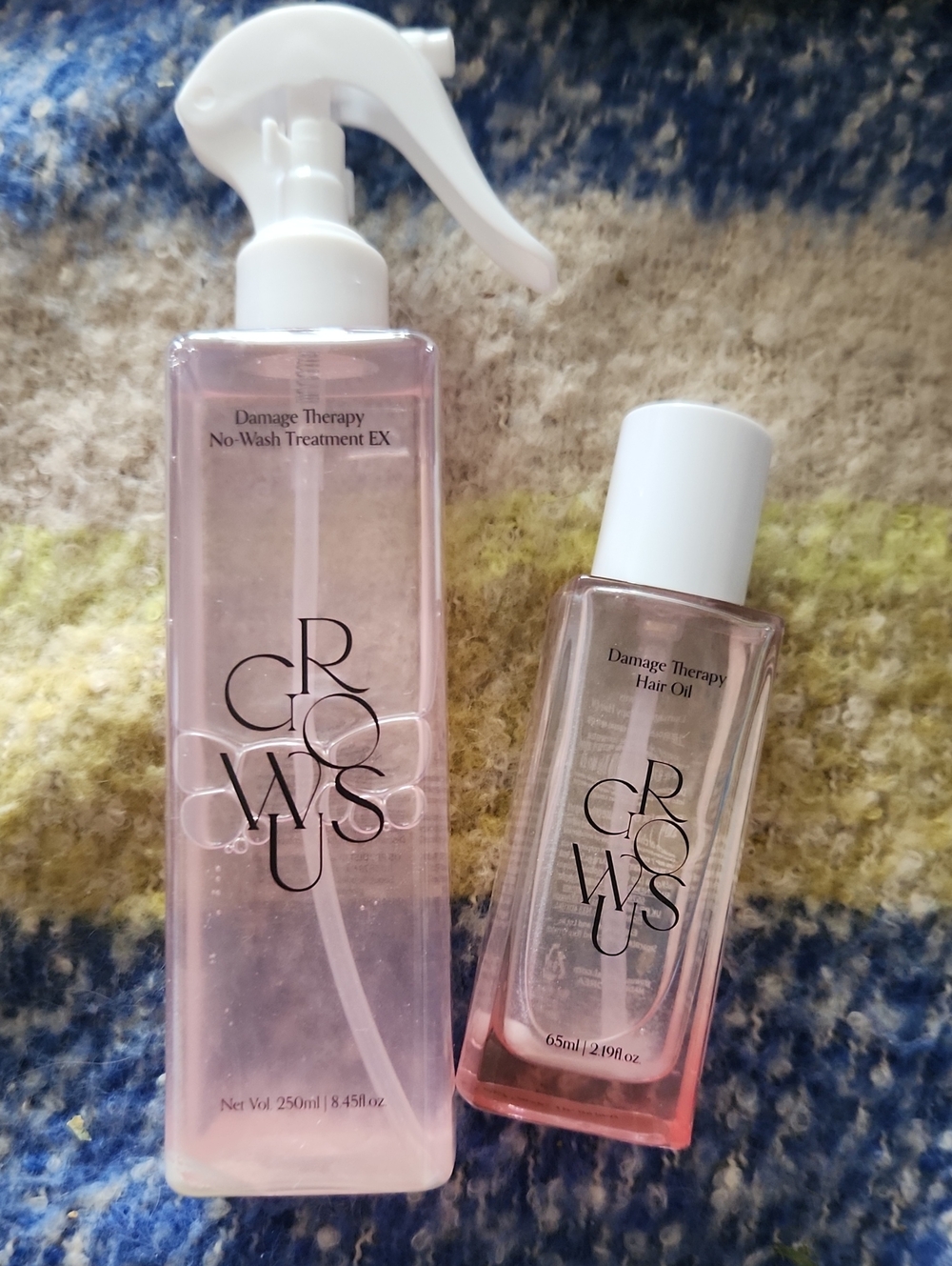 Damage Therapy No-Wash Treatment EX & Hair Oil - Pink